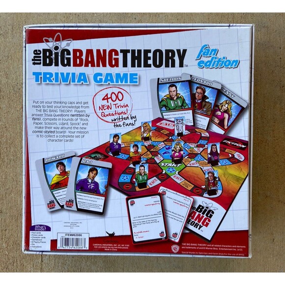 The Big Bang Theory Trivia Board Game Fan Edition All Parts Complete - Picture 6 of 6